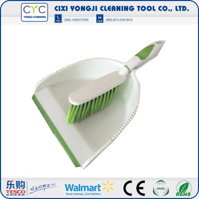 High efficiency plastic house dustpan hand brush