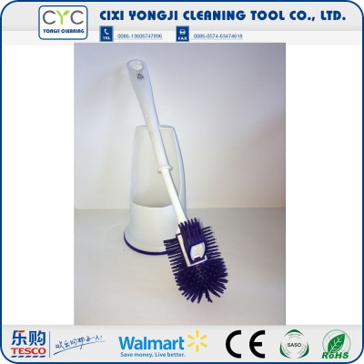 Factory cheap plastic custom silicone toilet brush